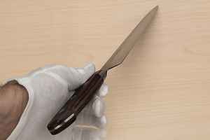 Sakai Takayuki Blue Steel 2 Gyuto knife 210mm ( 8.3 ") Packer Wood handle