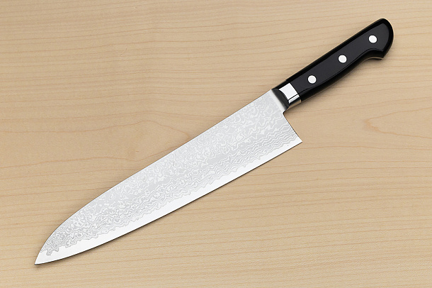 Kagekiyo VG10 Damascus Gyuto knife 240mm (9.5") Micarta handle Kagekiyo VG10 Damascus Gyuto knife 240mm (9.5") Micarta handle