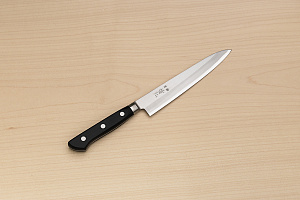 Tetsuhiro Blue steel 2 Petty knife 150mm (6") Black paper micarta