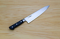 Tetsuhiro Super Gold 2 Gyuto knife 240mm (9.5") Black paper micarta - Knife-Life - Best Japanese Knife Store