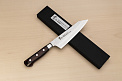 Sakai Takayuki 33-layer Damascus VG10 Bunka knife 160mm (6.3 ") Spanish Mahogany handle - Knife-Life - Best Japanese Knife Store