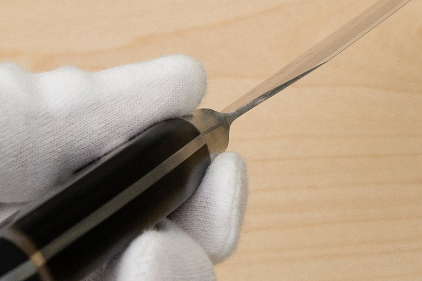 Tetsuhiro Blue steel 2 Gyuto knife 175mm (6.9") Black paper micarta