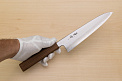 Kagekiyo Silver#3 Gyuto knife 210mm (8.3") Walnut square handle - Knife-Life - Best Japanese Knife Store
