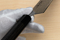 Kagekiyo VG10 Damascus Kiritsuke knife 240mm (9.5") Wood micarta - Knife-Life - Best Japanese Knife Store