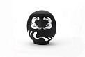 Designer's Black Daruma 12cm