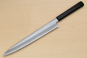 Kagekiyo White steel 2 Sujihiki knife 270mm (10.7") Magnolia Wood Urushi lacquer handle Kagekiyo White steel 2 Sujihiki knife 270mm (10.7") Magnolia Wood Urushi lacquer handle