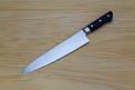 Tetsuhiro Blue Super Gyuto knife 240mm (9.5") Black paper micarta - Knife-Life - Best Japanese Knife Store