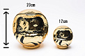 Designer's Premium Gold Daruma Small 12cm - Knife-Life - Best Japanese Knife Store
