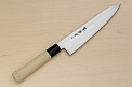 Sakai Takayuki AUS8 Gyuto knife 240mm (9.5 ") Magnolia/Buffalo horn handle - Knife-Life - Best Japanese Knife Store