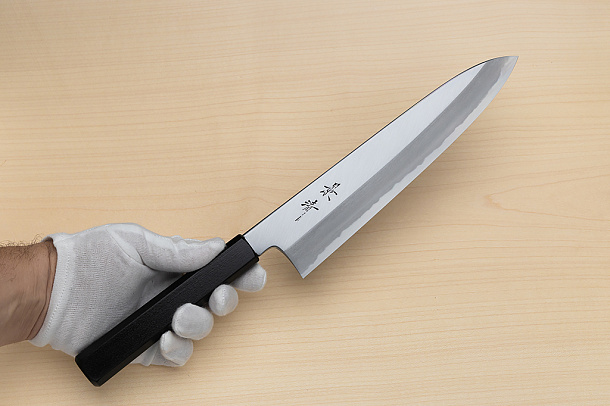 Kagekiyo White steel 2 Gyuto knife 240mm (9.5") Magnolia Wood Urushi lacquer handle Kagekiyo White steel 2 Gyuto knife 240mm (9.5") Magnolia Wood Urushi lacquer handle