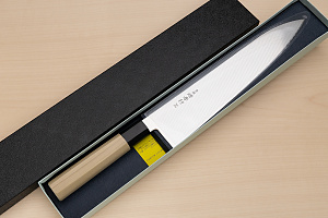 Sakai Takayuki Bohler Uddeholm Gyuto knife 270mm (10.7 ") Magnolia/Buffalo horn handle