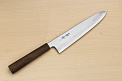 Kagekiyo Silver steel 3 Gyuto knife 240mm (9.5") Walnut handle (hand carved) №2 - Knife-Life - Best Japanese Knife Store