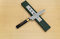 Sakai Genkichi Warikomi White steel 3 Petty knife 150mm (5.9) Magnolia Wood with Akebono-Nuri Urushi Lacque - Knife-Life - Best Japanese Knife Store