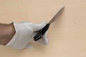 Tetsuhiro Super Gold 2 (SG2) Petty knife 150 Black paper micarta