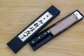 Tetsuhiro Blue steel 2 Nakiri vegetable knife 160mm (6.3") Black paper micarta - Knife-Life - Best Japanese Knife Store