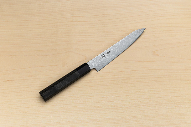 Kagekiyo VG10 Damascus Petty knife 150mm (6") Wood micarta Kagekiyo VG10 Damascus Petty knife 150mm (6") Wood micarta