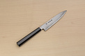 Sakai Takayuki Silver steel 3 Petty knife 150mm (6 ") Ebony/Buffalo horn handle - Knife-Life - Best Japanese Knife Store