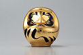 Designer's Premium Gold Daruma Small 12cm - Knife-Life - Best Japanese Knife Store