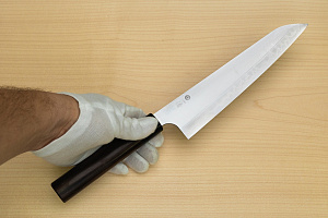 Yoshizawa Blue steel 2 Gyuto knife 210mm (8.3") Rosewood handle