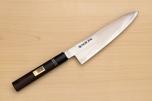 Goko Hamono Mandai Kogetsu Gyuto knife Korikin steel 240 mm (9.5") Rosewood handle Goko Hamono Mandai Kogetsu Gyuto knife Korikin steel 240 mm (9.5") Rosewood handle