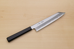 Kagekiyo White Steel 2 Kiritsuke knife 210mm (8.3") Magnolia Wood Urushi lacquer handle