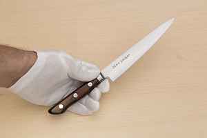 Sakai Takayuki Blue Steel 2 Petty knife 150mm ( 6 ") Packer Wood handle