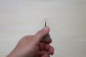 Miki White steel 2 Yanagiba knife 270mm (10.63") Magnolia Wood Handle