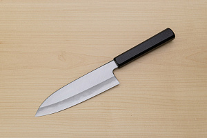 Kagekiyo White Steel 2 Santoku knife 180mm (7.1") Magnolia Wood Urushi lacquer handle Kagekiyo White Steel 2 Santoku knife 180mm (7.1") Magnolia Wood Urushi lacquer handle