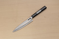 Sakai Takayuki Silver steel 3 Petty knife 150mm (6 ") Ebony/Buffalo horn handle - Knife-Life - Best Japanese Knife Store