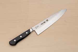 Sakai Takayuki Blue Steel 2 Gyuto knife 200mm ( 7.9 ") Packer Wood handle