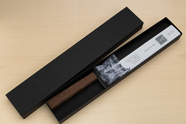 Kagekiyo Silver steel 3 Gyuto knife 240mm (9.5") Walnut handle (hand carved) Kagekiyo Silver steel 3 Gyuto knife 240mm (9.5") Walnut handle (hand carved)