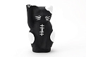 Designers Black Maneki-Neko Medium 20cm - Knife-Life - Best Japanese Knife Store