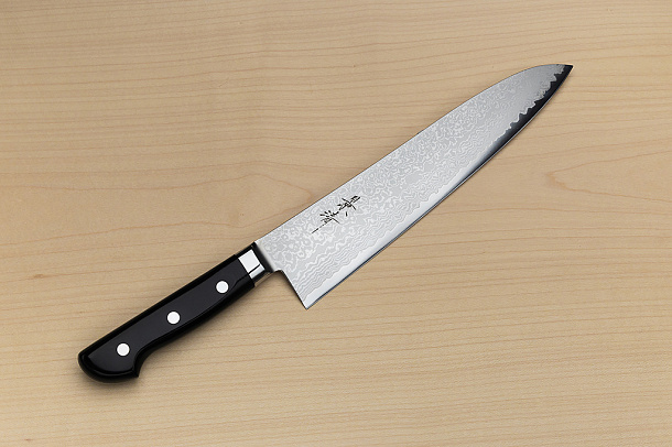 Kagekiyo VG10 Damascus Gyuto knife 240mm (9.5") Micarta handle Kagekiyo VG10 Damascus Gyuto knife 240mm (9.5") Micarta handle