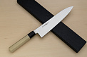 Sakai Takayuki Bohler Uddeholm Gyuto knife 240mm (9.5 ") Magnolia/Buffalo horn handle - Knife-Life - Best Japanese Knife Store