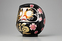 Miyabi Daruma Sakura Black Medium 20cm - Knife-Life - Best Japanese Knife Store