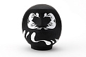 Designer's Black Daruma 20cm - Knife-Life