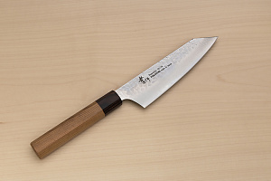 Sakai Takayuki 33-layer VG10 Damascus Bunka knife 160mm (6.3 ") Keyaki (Japanese Elm) handle