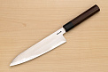 Goko Hamono Mandai Kogetsu Gyuto knife Korikin steel 210 mm (8.3") Rosewood handle - Knife-Life - Best Japanese Knife Store