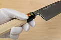 Sakai Genkichi Blue steel 2 Deba Knife 180mm Magnolia Wood handle with buffalo horn