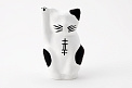 Designers White Maneki-Neko Medium 20cm - Knife-Life - Best Japanese Knife Store