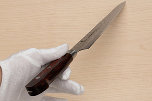 Sakai Takayuki 33-layer Damascus VG10 Sujihiki knife 240mm ( 9.5 ") Spanish Mahogany handle