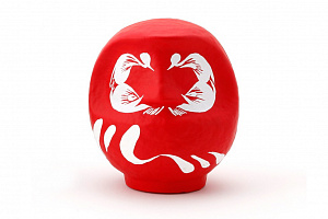 Designer's Red Daruma Medium 20cm