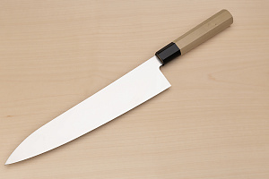 Sakai Takayuki Bohler Uddeholm Gyuto knife 270mm (10.7 ") Magnolia/Buffalo horn handle
