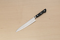 Tetsuhiro VG10 Petty knife 150mm (6") Black paper micarta - Knife-Life - Best Japanese Knife Store