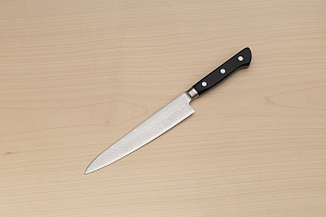 Tetsuhiro VG10 Petty knife 150mm (6") Black paper micarta