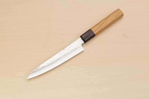Sakai Takayuki 33-layer VG10 Damascus Petty knife 150mm (6 ") Keyaki (Japanese Elm) handle