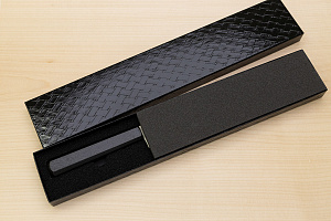 Kagekiyo White Steel 2 Sujihiki knife 240mm (9.5") Magnolia Wood Urushi lacquer handle