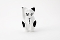 Designer's White Maneki-Neko Small 14cm - Knife-Life - Best Japanese Knife Store