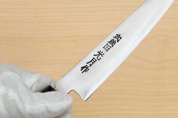 Goko Hamono Musashinokuni Kogetsu SK5 Petty knife 150mm (5.91") Rosewood handle Goko Hamono Musashinokuni Kogetsu SK5 Petty knife 150mm (5.91") Rosewood handle