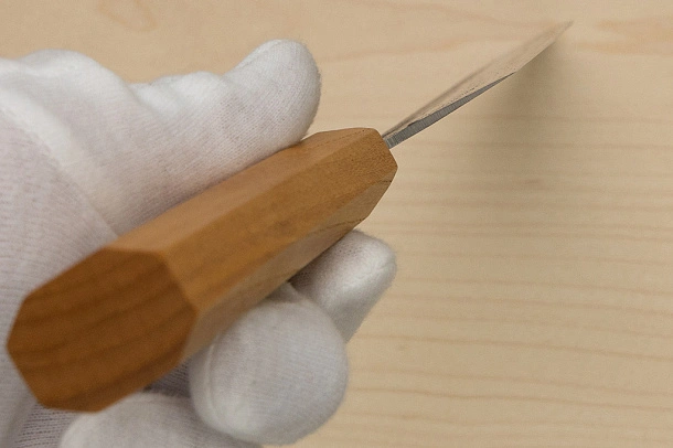 Hokiyama Ginga San-mai Silver steel 3 Gyuto 210mm (8.3") Elongated Octagonal Japanese Zelkova Handle Hokiyama Ginga San-mai Silver steel 3 Gyuto 210mm (8.3") Elongated Octagonal Japanese Zelkova Handle